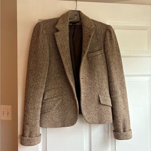 Ralph Lauren Rugby Herringbone Wool Blazer